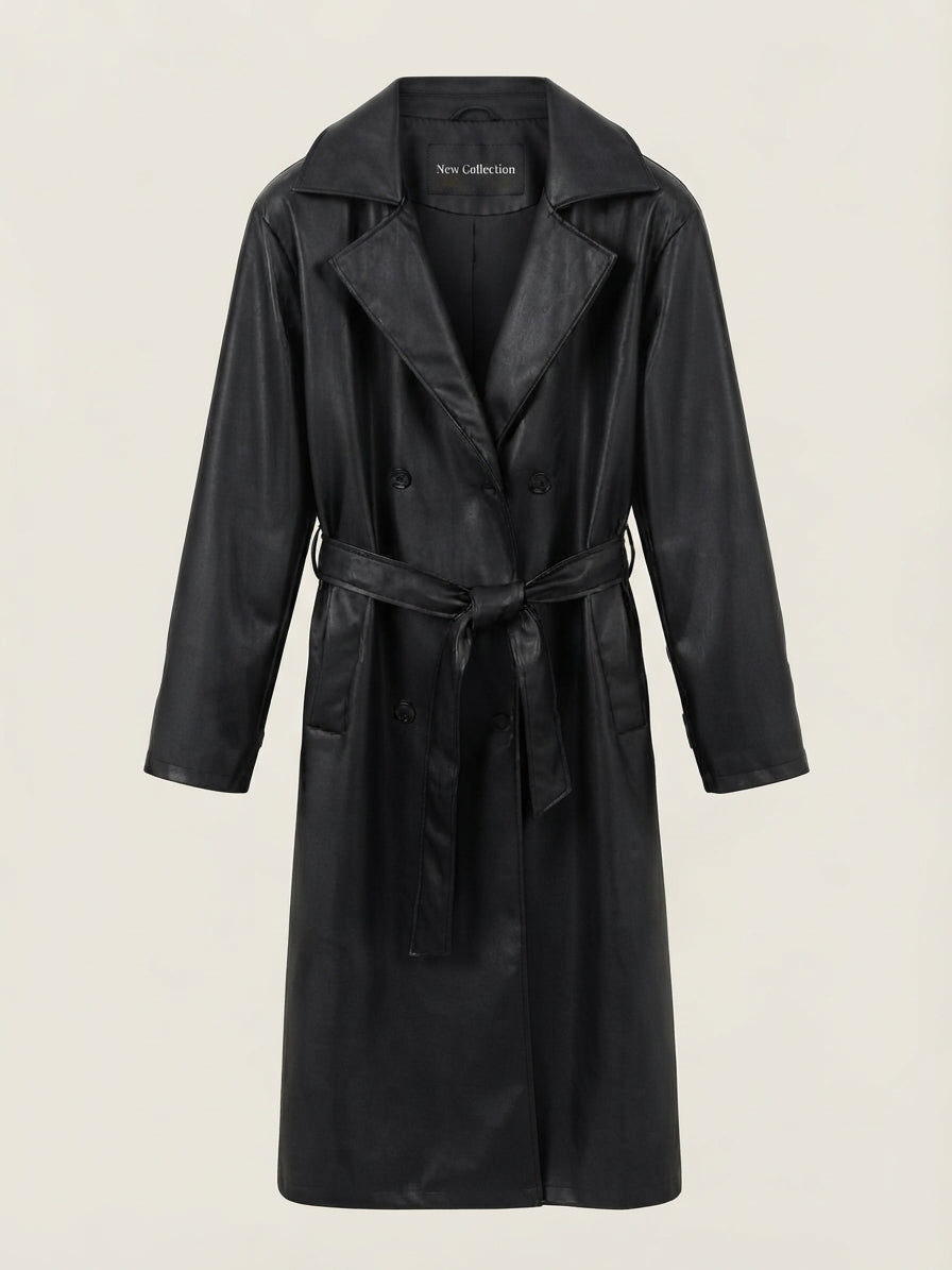 Trench Ecopelle Nero