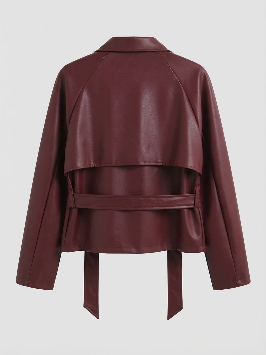 Giacca in Ecopelle "Essential"