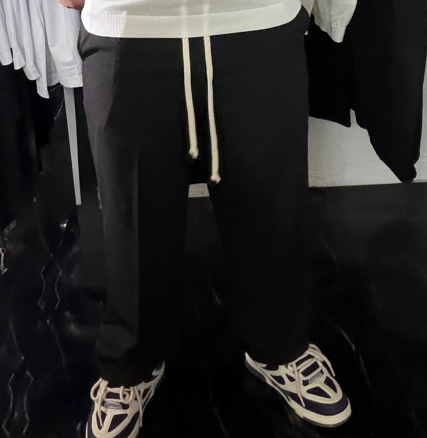 Pantalone Relaxed Fit Nero
