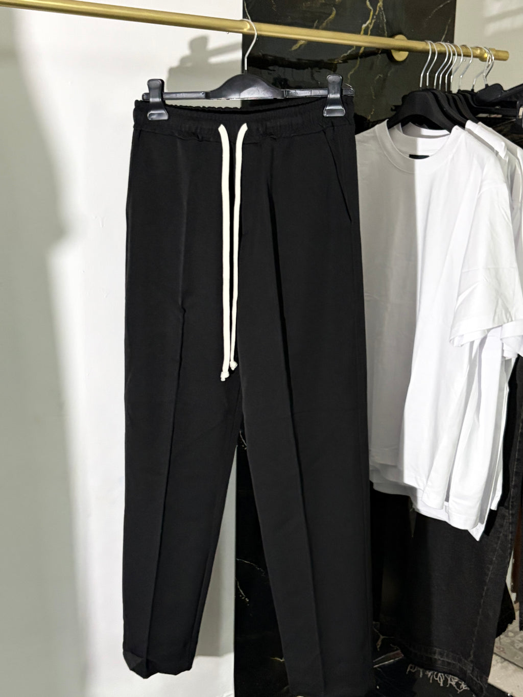 Pantalone Relaxed Fit Nero