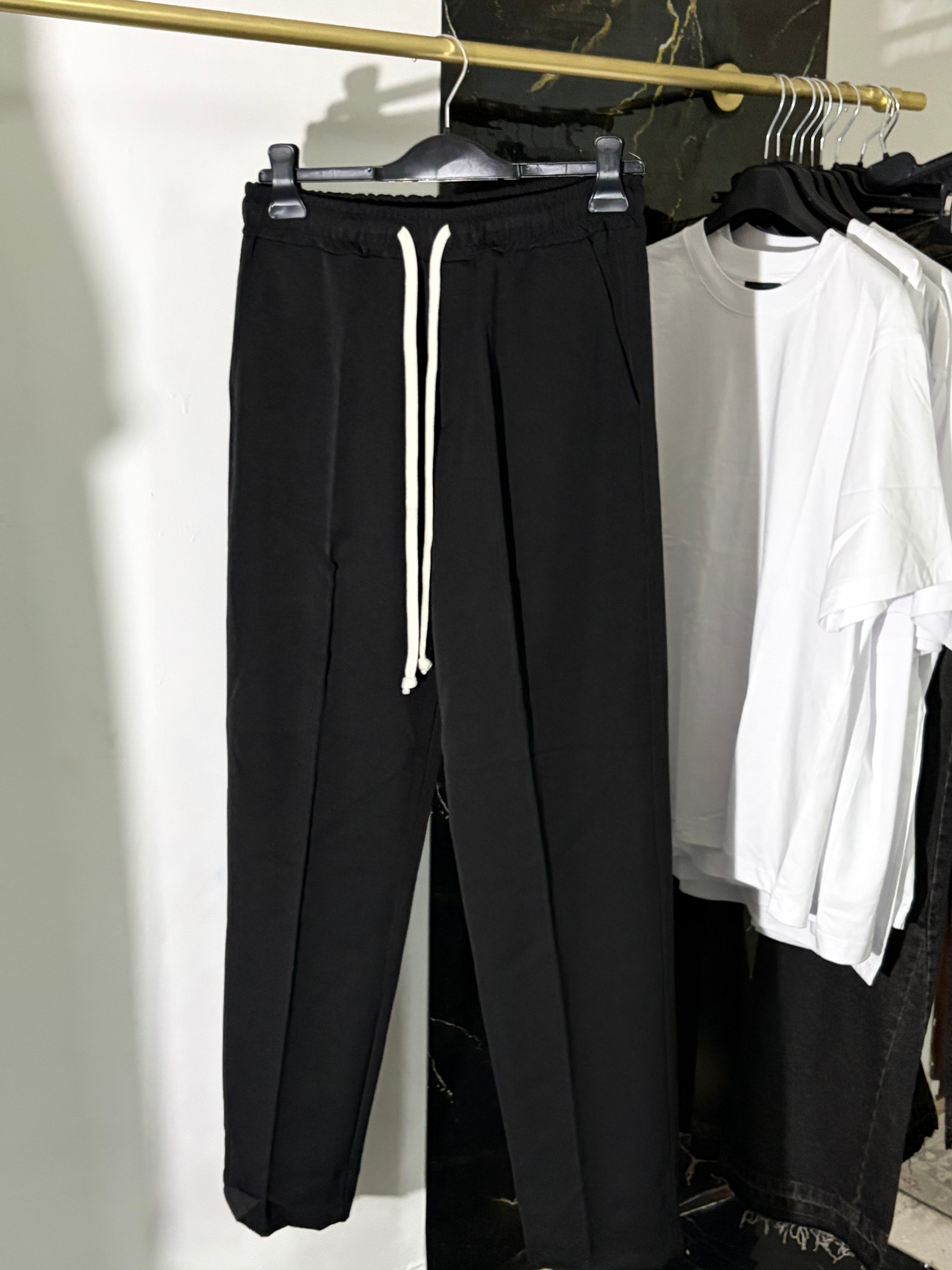 Pantalone Relaxed Fit Nero