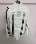 Body Long Sleeve Cut-Out Bianco