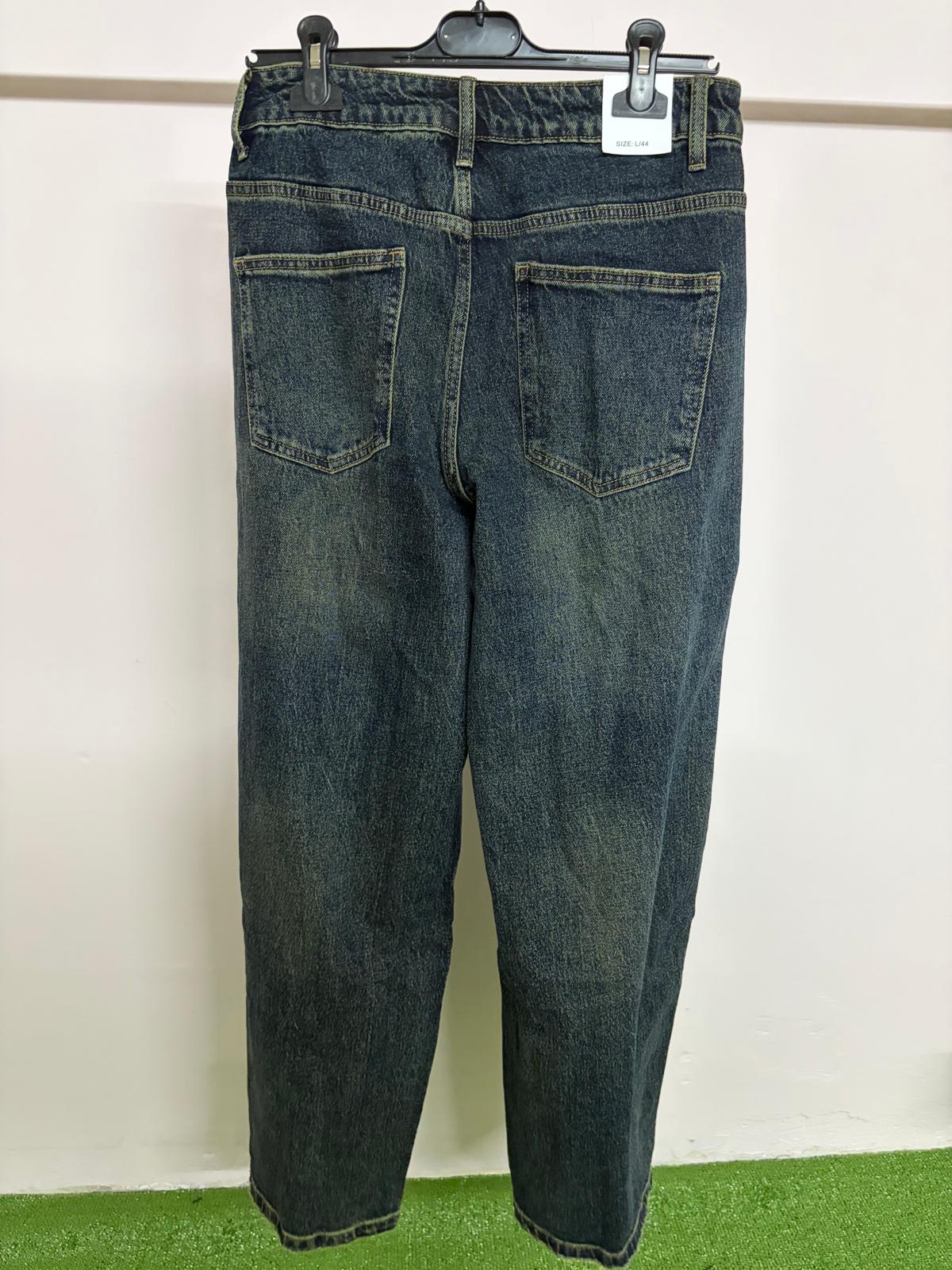 Jeans Tapered Denim Sfumato